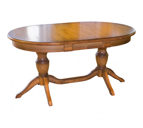 Стол обеденный "Верди 3РД" П 106.08-01 Р-43 (дуб рустикаль с патинированием)