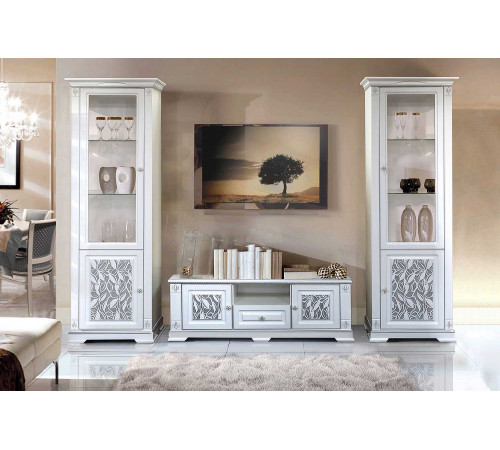  Гостиная «Марта» (молоко с серебром)