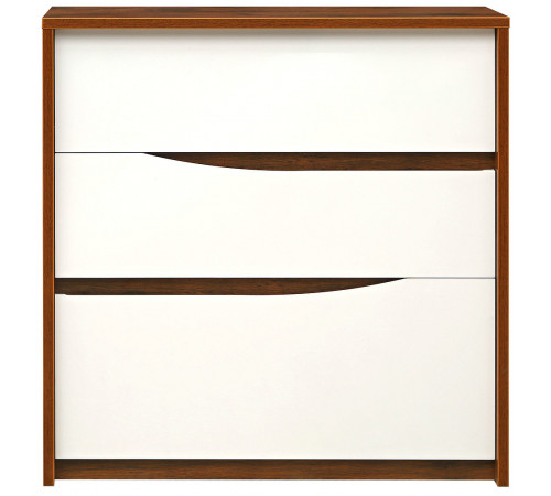 Комод «Монако» П528.10 (дуб саттер/белый глянец)