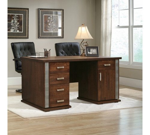 Стол письменный «Тунис» П343.08Ш (венге с серебром)