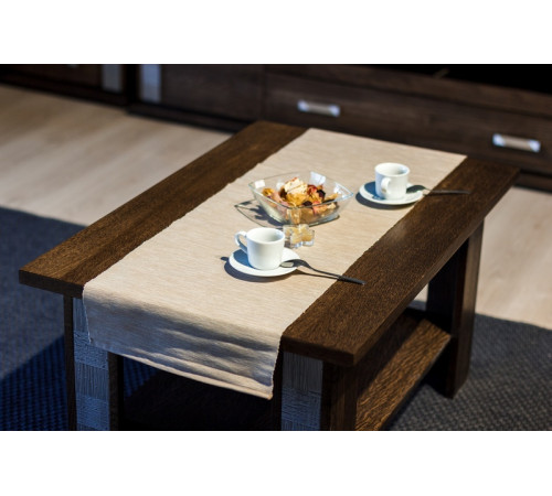 Стол журнальный «Тунис» П343.11Ш (венге с серебром)