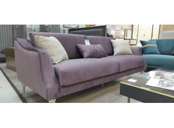 Распродажа с экспозиции Трехместного диван-кровати Санвито (Sanvito) фиолетовый Беллона