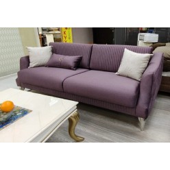 Распродажа с экспозиции Трехместного диван-кровати Санвито (Sanvito) фиолетовый Беллона