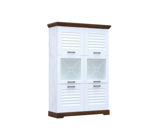 Двухстворчатый шкаф-витрина для посуды ГК-2 (СА/ОРТ) Кантри