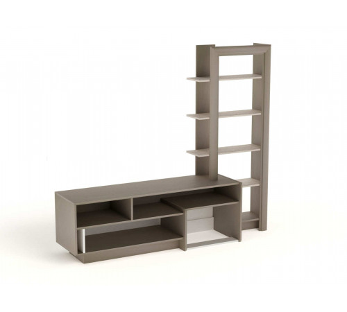 Тумба под телевизор ГЛ-1 Лацио с полками