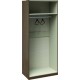 Шкаф для одежды с 2-мя зеркальными дверями «Харрис» (Дуб американский) СМ-302.07.005