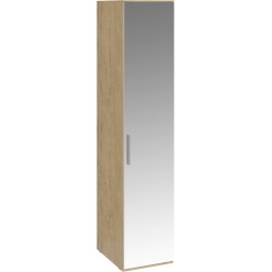 Шкаф для белья с 1 зеркальной дверью правый «Николь» (Бунратти) СМ-295.07.002 R