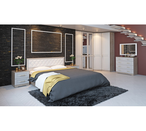 Спальный гарнитур «Прованс» №5 ГН-223.005