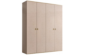 Четырехстворчатый шкаф для одежды Rimini РМШ2/4 (латте)