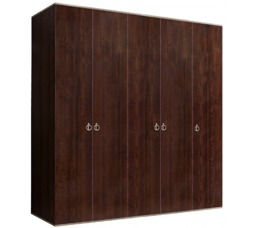 Пятистворчатый шкаф для одежды Rimini РМШ2/5 (орех орегон)