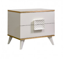 Прикроватная тумба Diora ДТП-1 (слоновая кость)