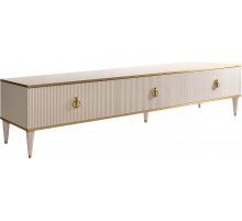 Тумба под телевизор 3D ящики Rimini Solo РМТ-4 (s) 10 (слоновая кость)