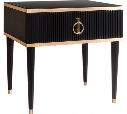 Прикроватная тумба Rimini Solo РМТП-1 (s) (черный)