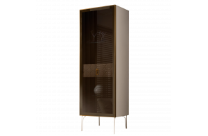 Витрина для гостиной Богемия Фарфале (Bogemia Farfalle) БМВ1-1С(Fa)