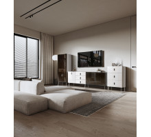 Комод для гостиной Богемия Фарфале (Bogemia Farfalle) ББМКМ-5(Fa)