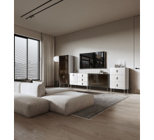 Комод для гостиной Богемия Фарфале (Bogemia Farfalle) ББМКМ-5(Fa)