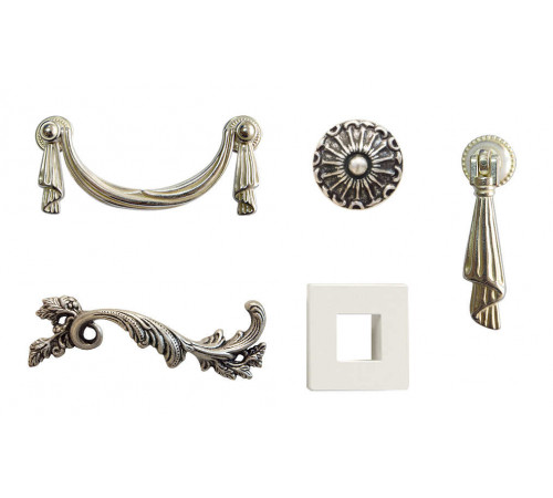 Спальня Тиффани Премиум (черный, серебро)