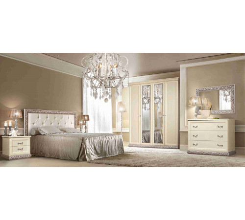 Спальня Тиффани (штрих-лак, серебро)