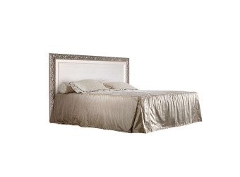 Двуспальная кровать с подъемным механизмом Тиффани ТФКР140-1 (серебро)