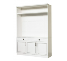 Шкаф многоцелевой в гостиную Орлеан 840 ясень светлый