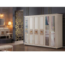 Шкаф платяной 6-ти дверный Мистраль (Mistral) MIST-34