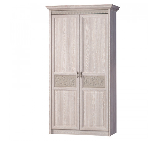 Двухдверный шкаф для одежды Лючия 180 светлый
