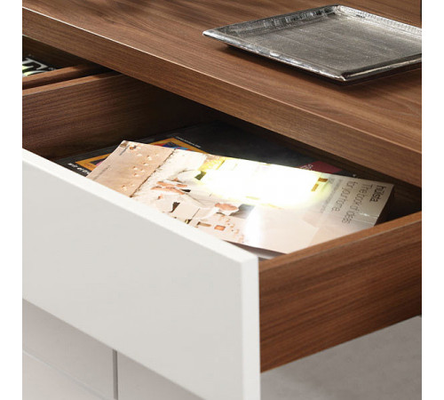 Гостиная Монако #1 (дуб саттер/белый глянец) от Пинскдрев