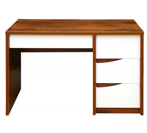 Письменный стол Монако П 510.15-1 (дуб саттер/белый глянец)